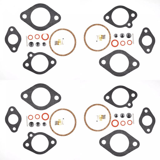 DURAFORCE 4-Pack Outboard Carburetor Rebuild Kit 9.9-120 HP Chrysler Force