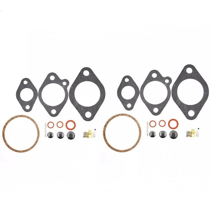 DURAFORCE 2× Outboard Carburetor Rebuild Kit 9.9-120 HP Chrysler Force Motorboat Parts
