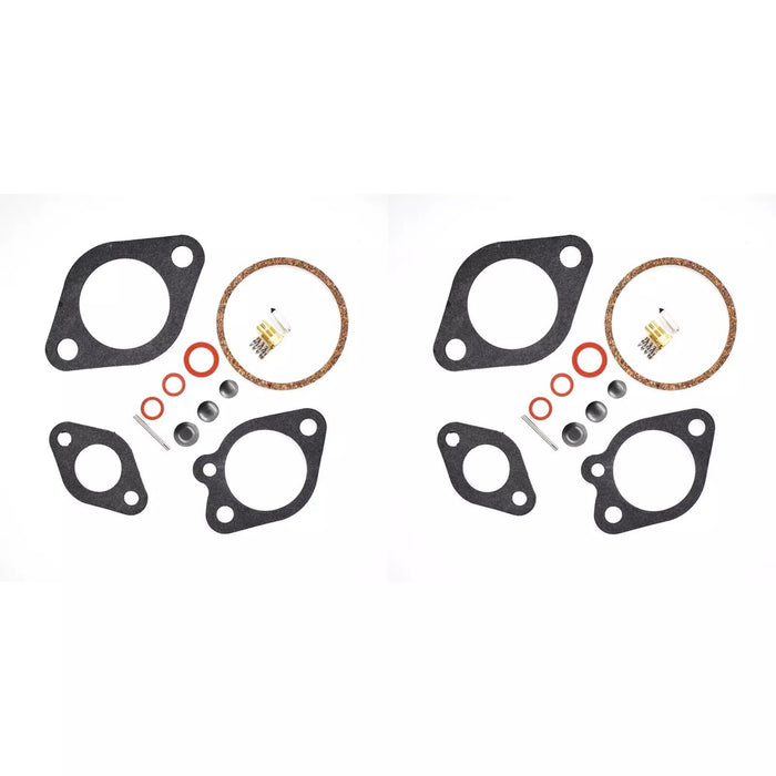 DURAFORCE 2× Outboard Carburetor Rebuild Kit 9.9-120 HP Chrysler Force Motorboat Parts