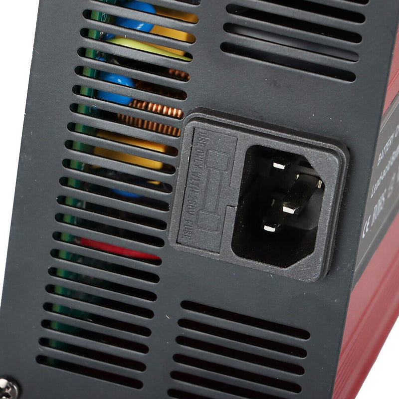 DURAFORCE 48V 10A Battery Charger for Club Car Golf Cart with 3-Pin Round Plug