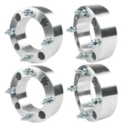 DURAFORCE 4x 2" 4x137 Silver Wheel Spacers M10x1.25 for Kawasaki Mule 500-610