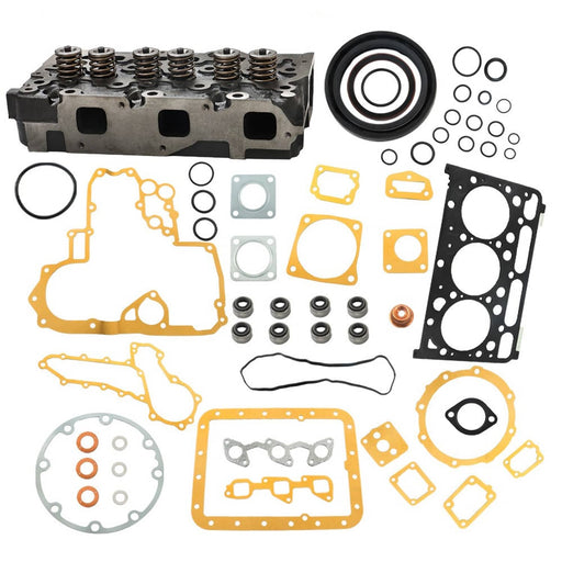 DURAFORCE Bobcat 238 325 328 Excavator Cylinder Head Assy for Kubota D1703 Engine