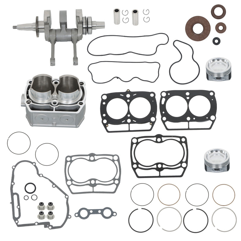 DURAFORCE Polaris Ranger 800 Engine Rebuild Kit Crankshaft Pistons Gaskets 2011-2015