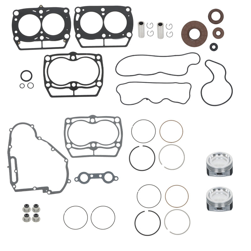DURAFORCE Polaris Ranger 800 Engine Rebuild Kit Crankshaft Pistons Gaskets 2011-2015