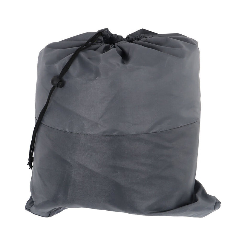 DURAFORCE Waterproof Gray Boat Cover 21-24FT Trailerable Pontoon Fabric Protector