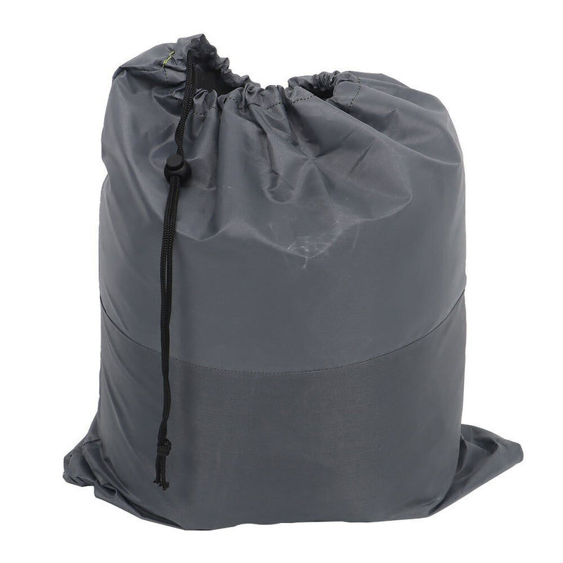 DURAFORCE Waterproof Gray Boat Cover 21-24FT Trailerable Pontoon Fabric Protector