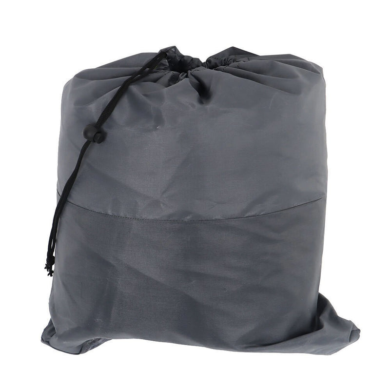 DURAFORCE Waterproof Gray Boat Cover 21-24 FT Trailerable Pontoon Fabric