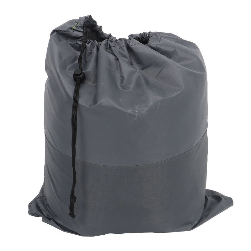 DURAFORCE Waterproof Gray Boat Cover 21-24 FT Trailerable Pontoon Fabric