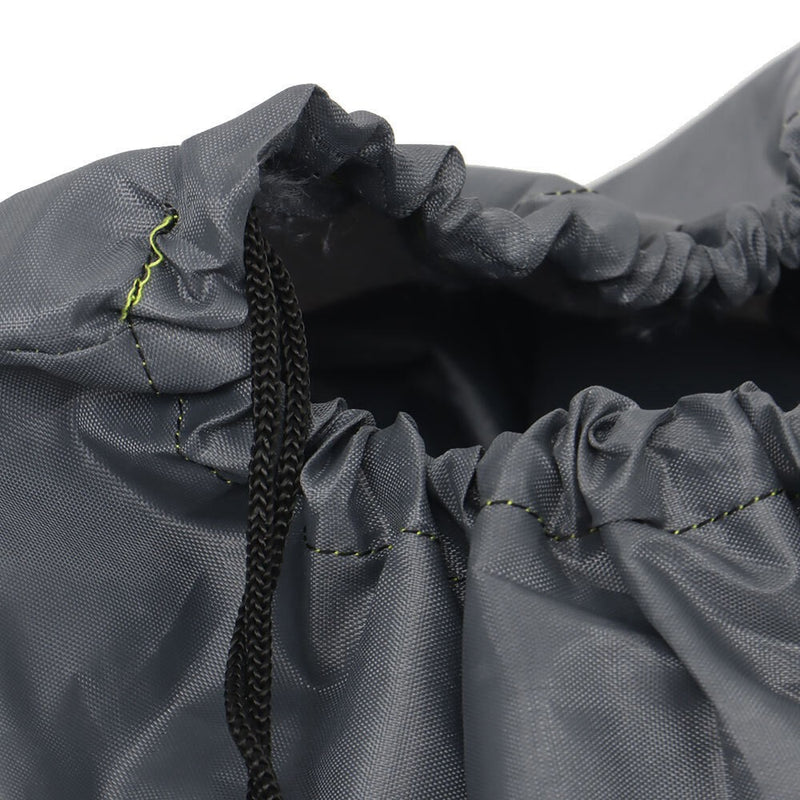DURAFORCE Waterproof Gray Boat Cover 21-24 FT Trailerable Pontoon Fabric