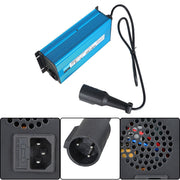 DURAFORCE Club Car 48V 10A Golf Cart Battery Charger with Trickle Charge
