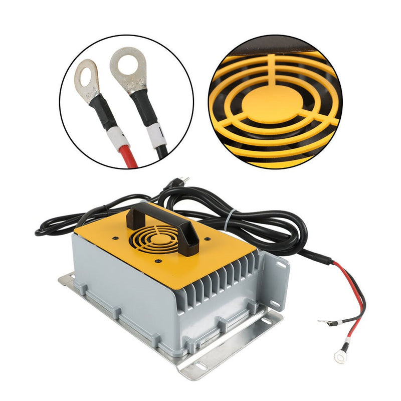 DURAFORCE LiFePo4 58.4V 30A Golf Cart Lithium Battery Charger 110/220V Max 30A