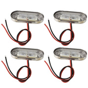 DURAFORCE 4x Marine Grade 12V Cool Blue LED Courtesy Lights - Super Bright, New