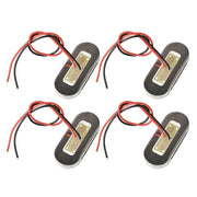 DURAFORCE 4x Marine Grade 12V Cool Blue LED Courtesy Lights - Super Bright, New