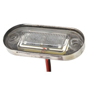 DURAFORCE 4x Marine Grade 12V Cool Blue LED Courtesy Lights - Super Bright, New