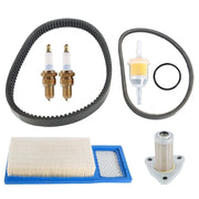 DURAFORCE EZGO TXT Gas Golf Cart Tune Up Kit 1994-2005 w/Oil Filter & Belts