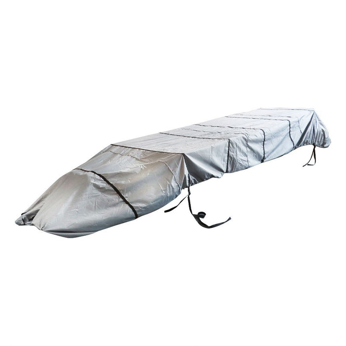DURAFORCE 12ft Jon Boat Cover Grey 210D Waterproof Trailerable 56inch