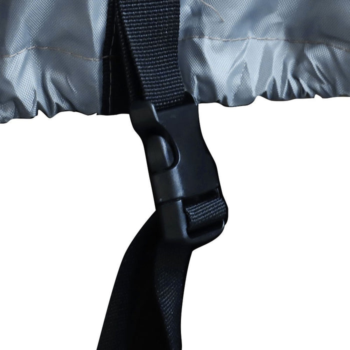 DURAFORCE 12ft Jon Boat Cover Grey 210D Waterproof Trailerable 56inch