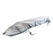 DURAFORCE 14ft Jon Boat Cover Grey 210D Waterproof Trailerable 70inch