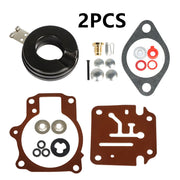 DURAFORCE 2PCS Carburetor Repair Kit 396701 for Johnson Evinrude 20-48 HP Engines