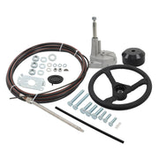 DURAFORCE New SS13716 Boat Rotary Steering Kit 16ft Cable Outboard USA