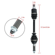 DURAFORCE 2Pcs Rear CV Axle Left & Right 1332444 1332672 1332884 Polaris RZR 800 08-14