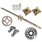 DURAFORCE 44" Rear Live Axle Wheel Hub Kit for Go Kart Golf Cart ATV Buggy Quad