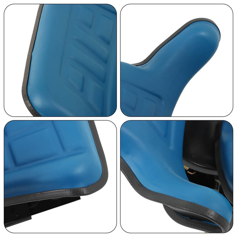DURAFORCE Blue Universal Tractor Suspension Seat for Ford New Holland 4110 4600 5000