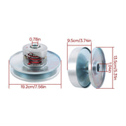 DURAFORCE Go Kart Torque Converter Kit 40 Series 1" Driver 3/4" Driven Clutch Belt