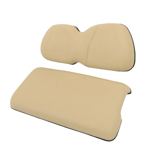 DURAFORCE Golf Cart Front & Backrest Seat for Club Car Precedent 04-11 Beige G&E