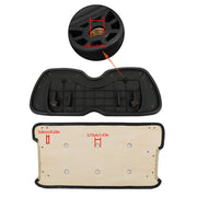 DURAFORCE Golf Cart Front & Backrest Seat for Club Car Precedent 04-11 Beige G&E