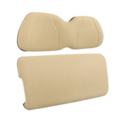 DURAFORCE Golf Cart Front & Backrest Seat for Club Car Precedent 04-11 Beige G&E