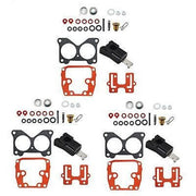 DURAFORCE Triple V6 150-200 Johnson Evinrude Carburetor Rebuild Kit Carb Repair Parts