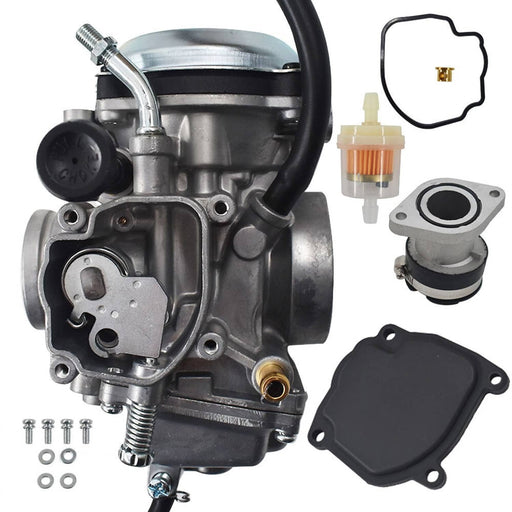 DURAFORCE New Carburetor & Intake Manifold for Yamaha Bear Tracker 250 YFM250 Big Bear 350