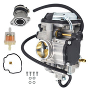 DURAFORCE New Carburetor & Intake Manifold for Yamaha Bear Tracker 250 YFM250 Big Bear 350