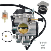 DURAFORCE New Carburetor & Intake Manifold for Yamaha Bear Tracker 250 YFM250 Big Bear 350