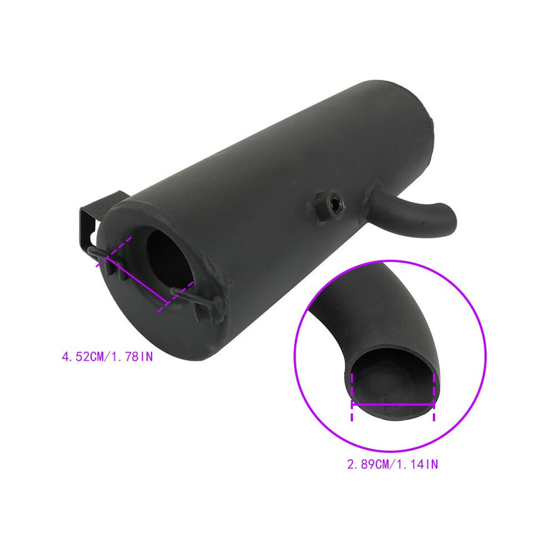 DURAFORCE Polaris Sportsman 500 Exhaust Muffler 2001-2003 1261042-029 1261042-489