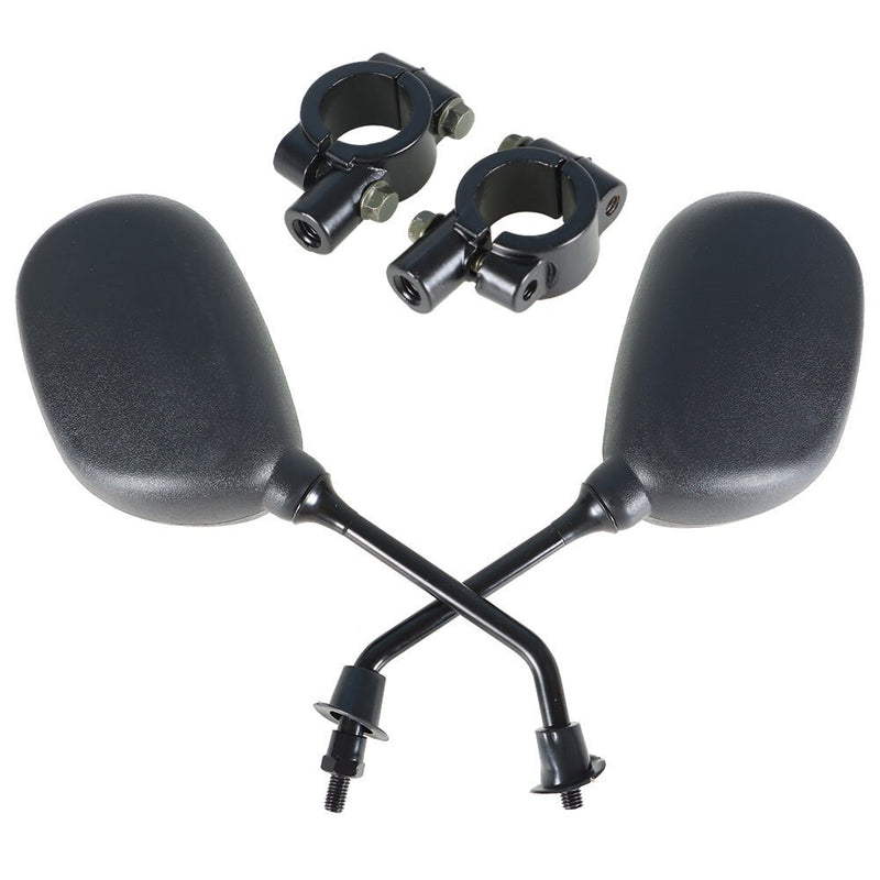 DURAFORCE Universal 7/8" Handlebar Mount ATV Rear View Side Mirrors for Honda Yamaha