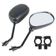 DURAFORCE Universal 7/8" Handlebar Mount ATV Rear View Side Mirrors for Honda Yamaha