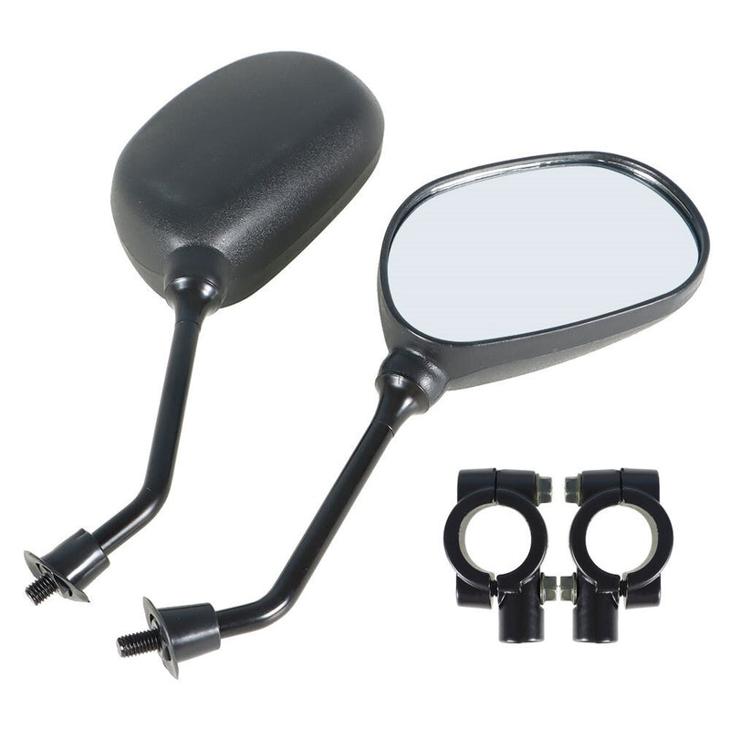 DURAFORCE Universal 7/8" Handlebar Mount ATV Rear View Side Mirrors for Honda Yamaha