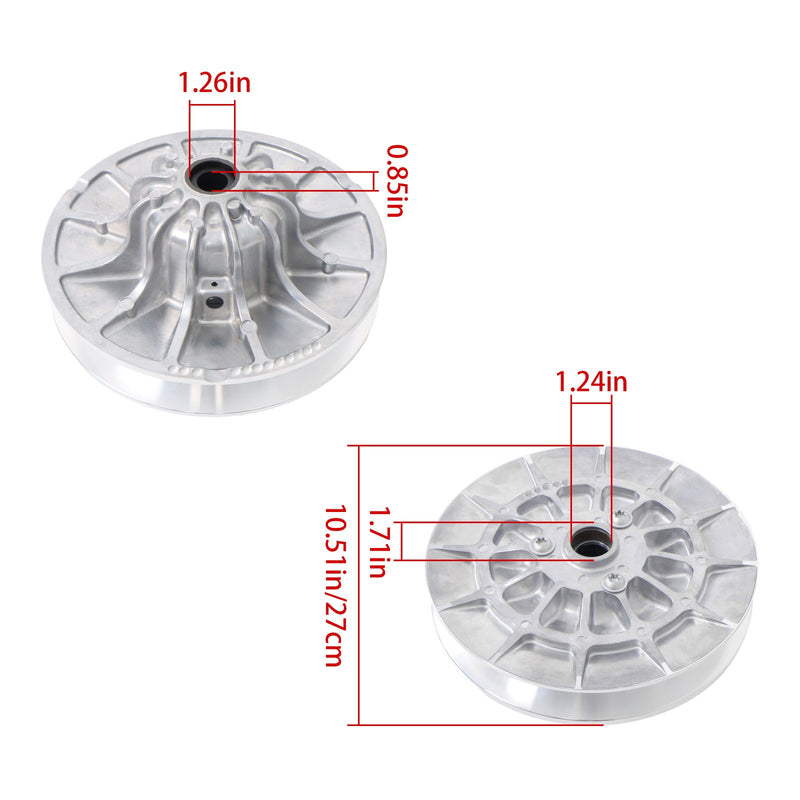 DURAFORCE Polaris Ranger 1000 XP Crew Cab 2019-20 Secondary Driven Clutch Replacement