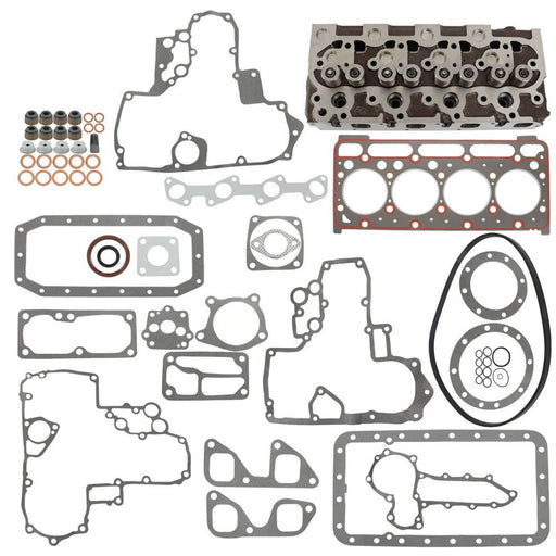 DURAFORCE Kubota V1702 V1702B Cylinder Head & Gasket Kit for Bobcat 1600 733 743 US