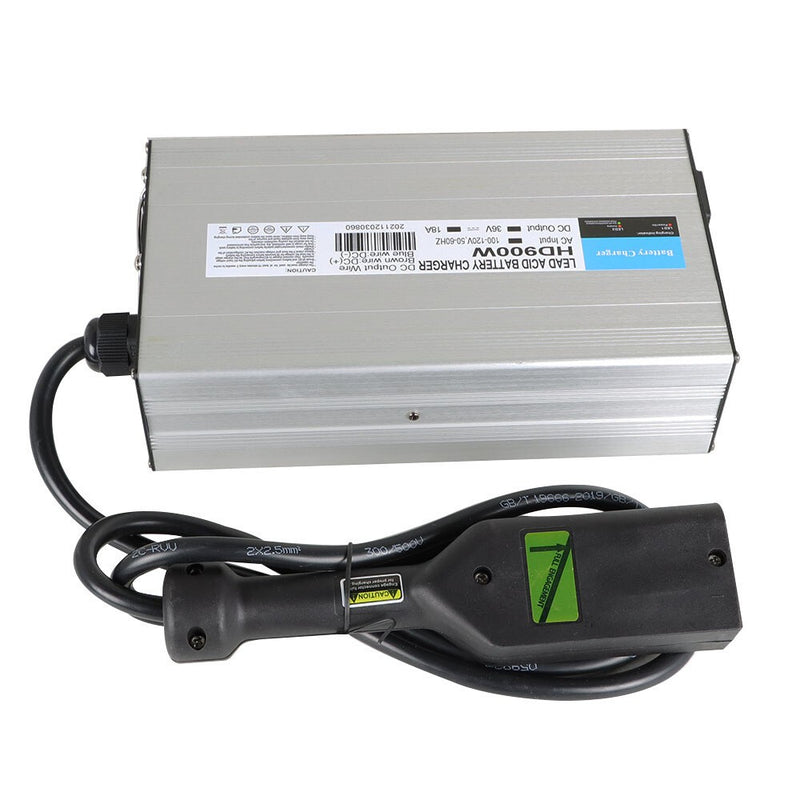 DURAFORCE EZGO TXT 36V 18A Golf Cart Battery Charger with Boxer Plug Compatible Fit