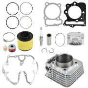 DURAFORCE 397cc Big Bore Cylinder Piston Rings Kit for Honda TRX400EX 1999-2008 Top End