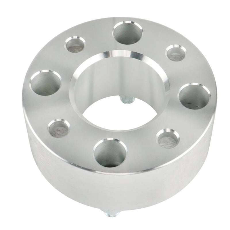 DURAFORCE ATV Wheel Flange 2" 50mm 4x101.6mm Hub 62mm Thread 1/2"x20 Silver 4pcs