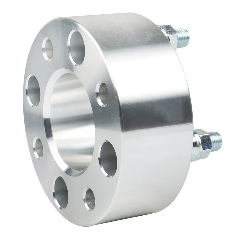 DURAFORCE ATV Wheel Flange 2" 50mm 4x101.6mm Hub 62mm Thread 1/2"x20 Silver 4pcs