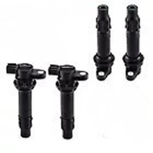 DURAFORCE 4Pcs Ignition Coils for Yamaha 6B6-82310-00-00 6D3-82310-01-00