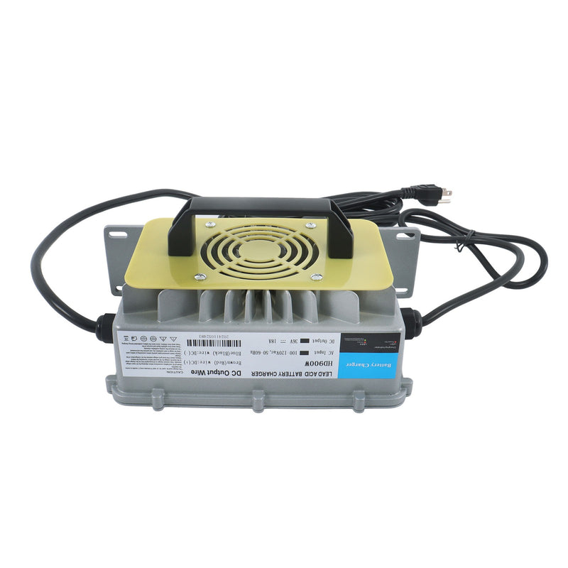 DURAFORCE 18A 36V EZGO TXT Golf Cart Battery Charger 1996-2009 D-Style Plug