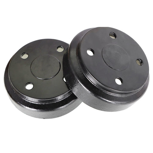 DURAFORCE 2 PCS Rear Brake Drums for 1995+ Club Car DS & Precedent Electric Golf Carts