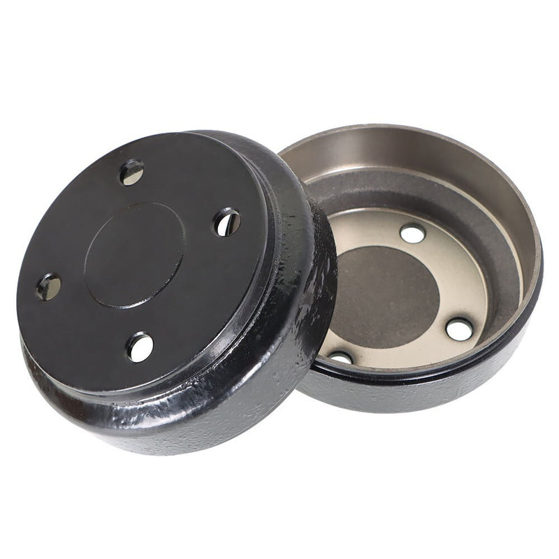 DURAFORCE 2 PCS Rear Brake Drums for 1995+ Club Car DS & Precedent Electric Golf Carts