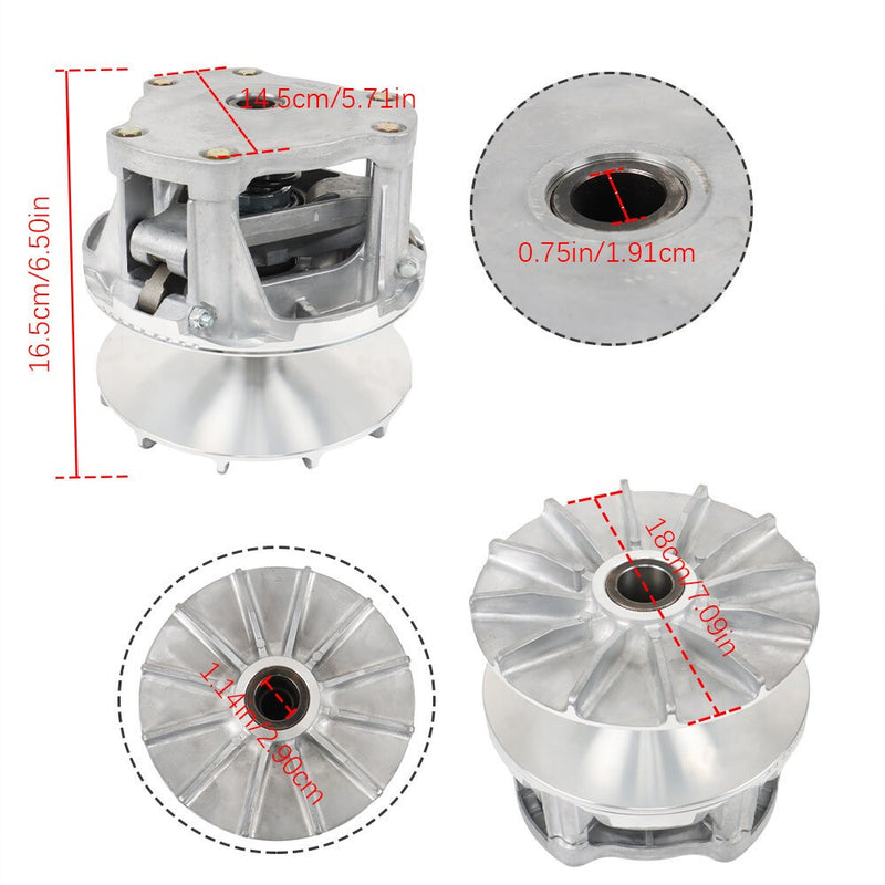 DURAFORCE Primary Drive Clutch for Polaris Sportsman 500 2006-2014 1322673 1322555